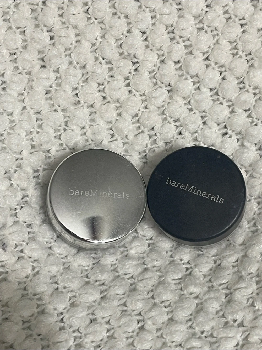 DISCONTINUED bareMinerals Eyecolors in Behold & Velvet Charcoal